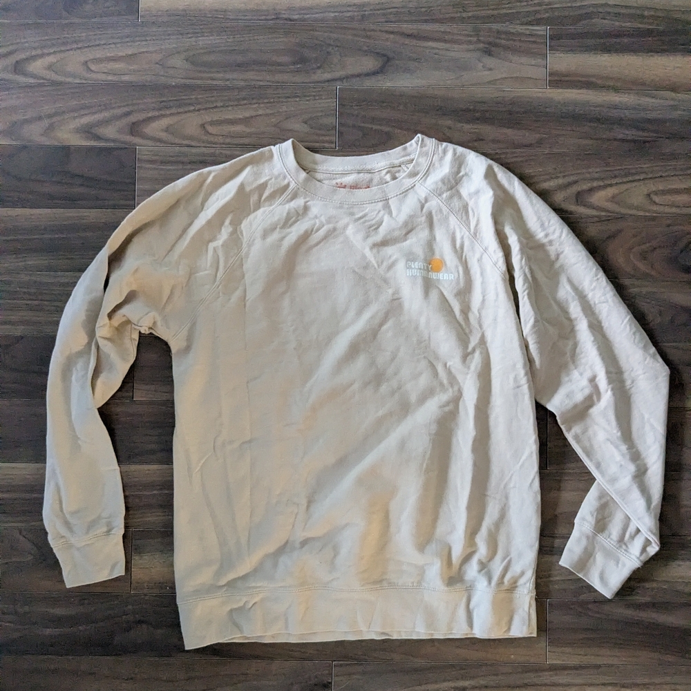 Classic Beige Crewneck Sweater